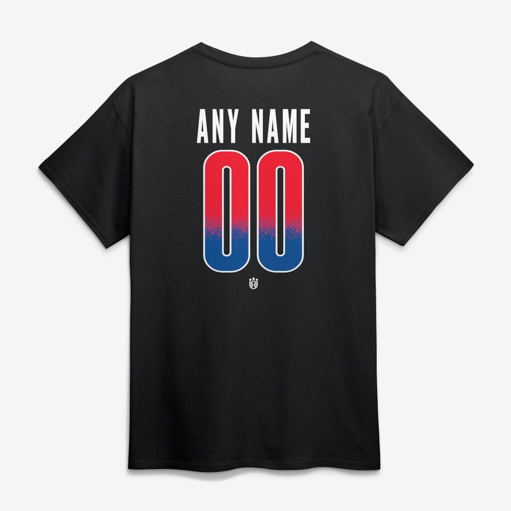 San Jose Earthquakes Big & Tall Home Field Pop Personalized Name & Number T-Shirt