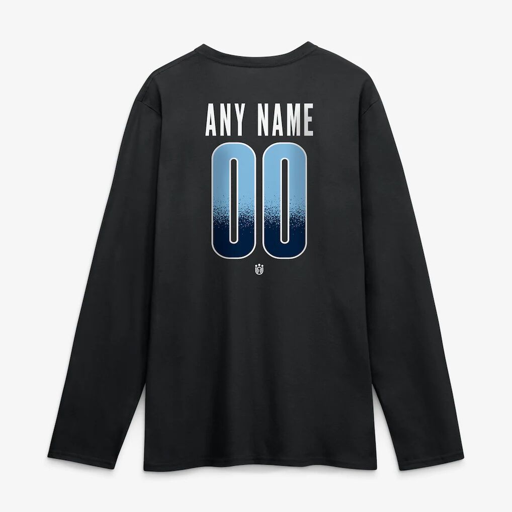 Vancouver Whitecaps FC  Home Field Pop Personalized Name & Number Long Sleeve T-Shirt