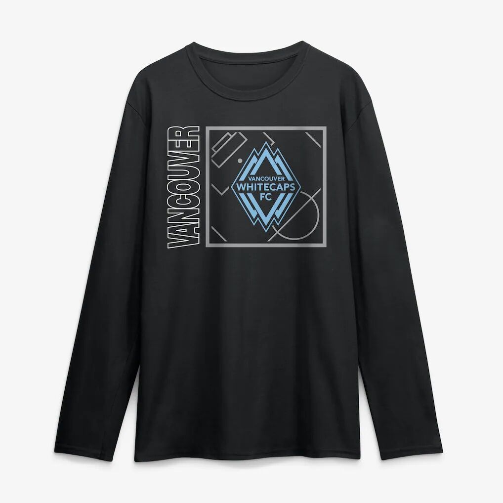 Vancouver Whitecaps FC  Home Field Pop Personalized Name & Number Long Sleeve T-Shirt