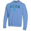 Kean University Cougars Champion Campus Eco Powerblend Sweatshirt - Light Blue - Side View