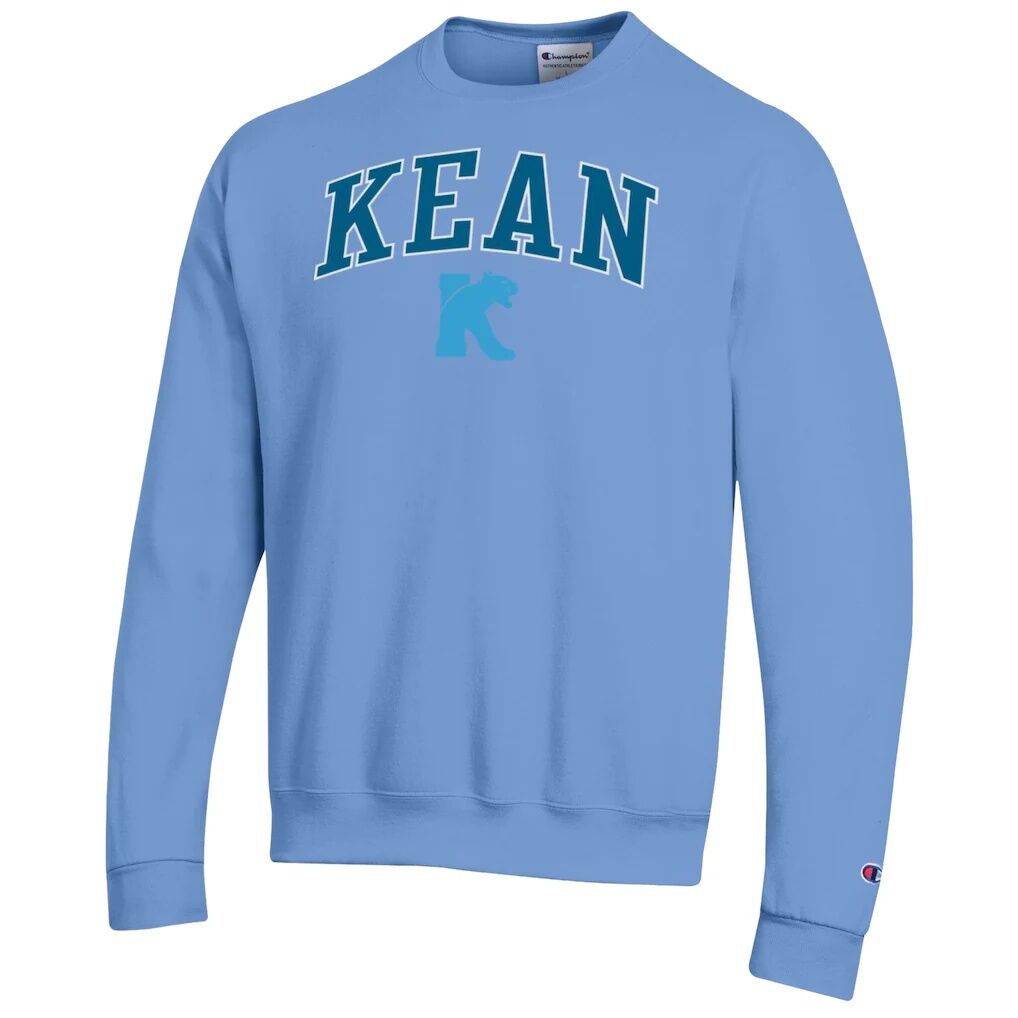 Kean University Cougars Champion  Campus Eco Powerblend Sweatshirt - Light Blue