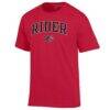 Rider Broncs Champion Campus T-Shirt - Scarlet - Side View