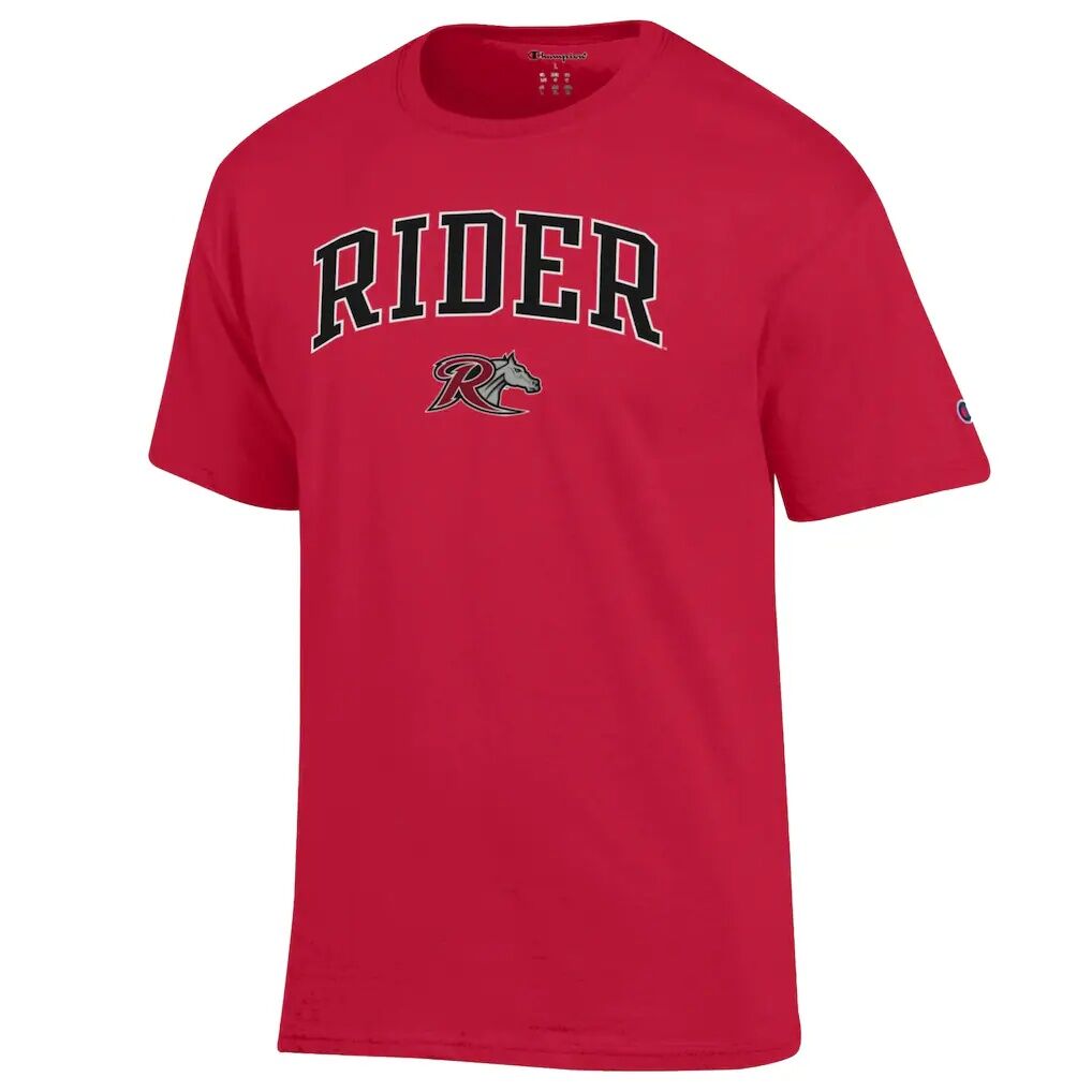 Rider Broncs Champion  Campus T-Shirt - Scarlet