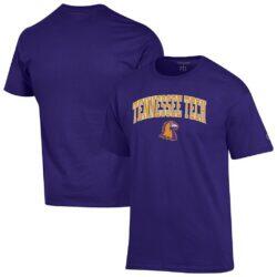 Tennessee Tech Golden Eagles Champion Campus T-Shirt - Purple - Front View