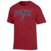 Pennsylvania Quakers Champion Campus T-Shirt - Cardinal - Side View