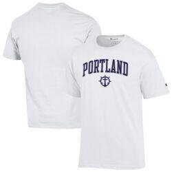 Portland Pilots Champion Campus T-Shirt - White - Front View