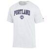 Portland Pilots Champion Campus T-Shirt - White - Side View