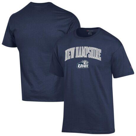 New Hampshire Wildcats Champion Campus T-Shirt - Navy - Front View
