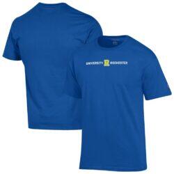 Rochester Yellow Jackets Champion Campus T-Shirt - Royal - Front View