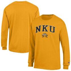 Northern Kentucky University Norse Champion Campus Long-Sleeve T-Shirt - Yellow - Front View