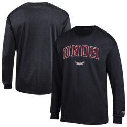 Northwestern Ohio Racers Champion Campus Long-Sleeve T-Shirt - Black - Front View