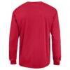 Saginaw Valley State Cardinals Champion Campus Long-Sleeve T-Shirt - Scarlet - Detail View