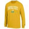 Norfolk State Spartans Champion Campus Long-Sleeve T-Shirt - Yellow - Side View