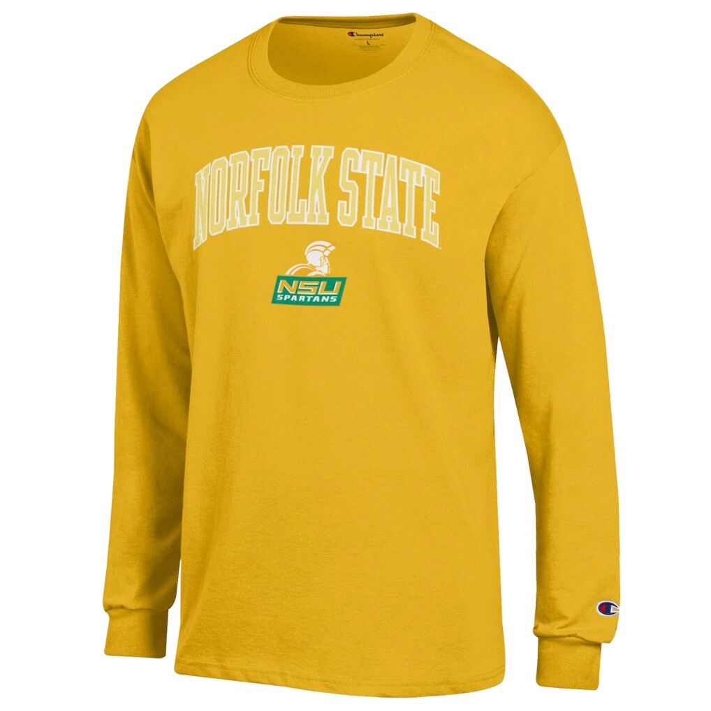 Norfolk State Spartans Champion  Campus Long-Sleeve T-Shirt