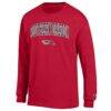 Southern Oregon Raiders Champion Campus Long-Sleeve T-Shirt - Scarlet - Side View