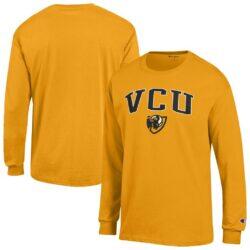 VCU Rams Champion Campus Long-Sleeve T-Shirt - Yellow - Front View