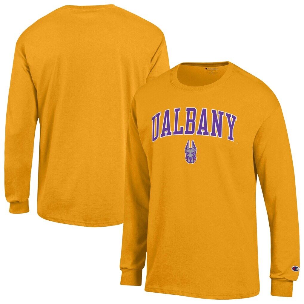 UAlbany Great Danes Champion  Campus Long-Sleeve T-Shirt