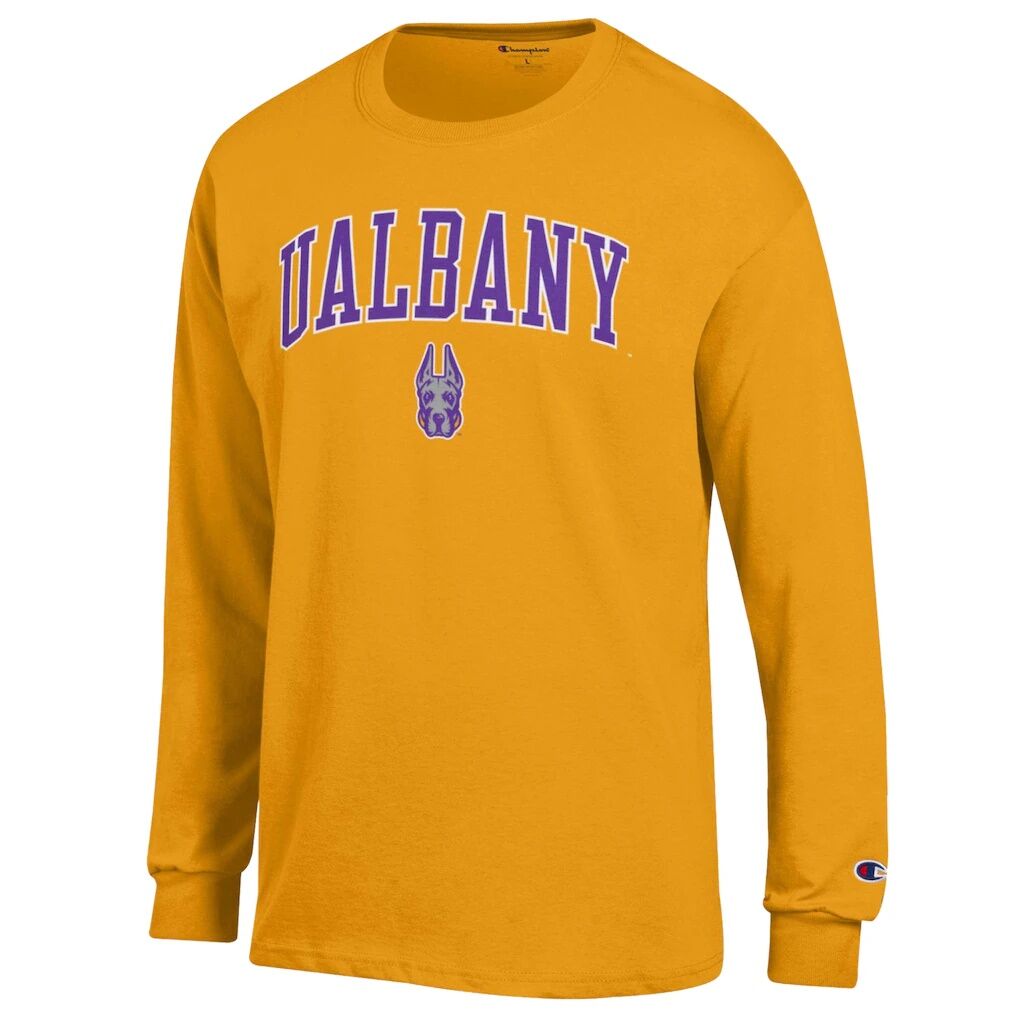 UAlbany Great Danes Champion  Campus Long-Sleeve T-Shirt