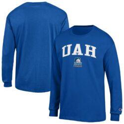 UAH Chargers Champion Campus Long-Sleeve T-Shirt - Royal - Front View