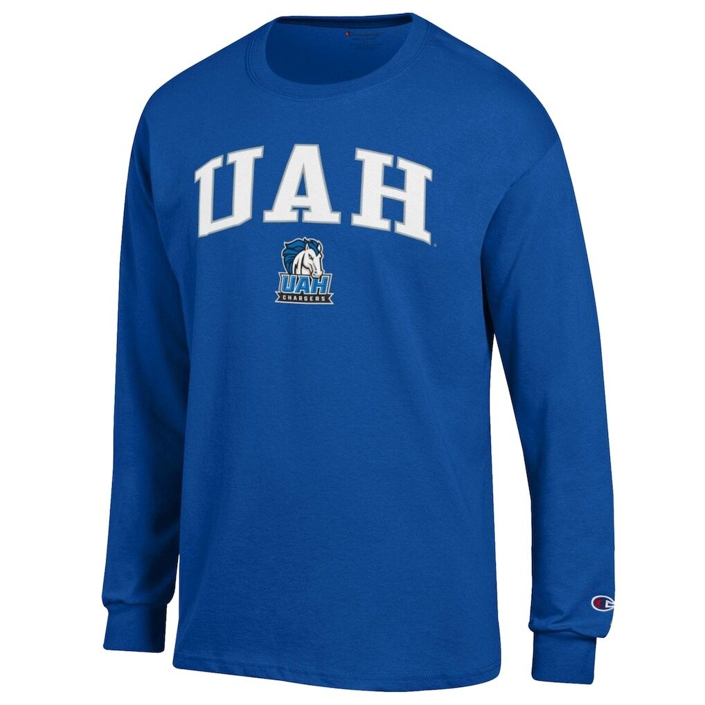 UAH Chargers Champion  Campus Long-Sleeve T-Shirt - Royal
