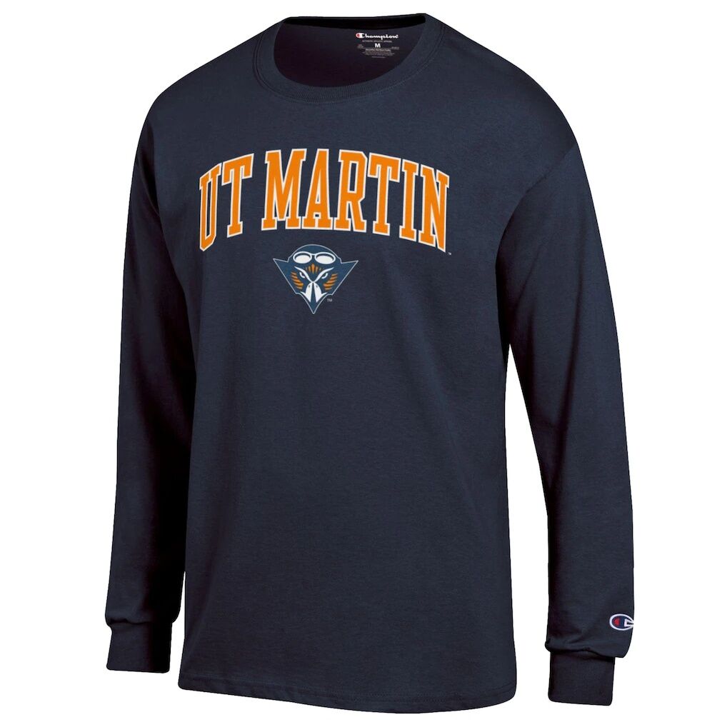 Tennessee-Martin Skyhawks Champion  Campus Long-Sleeve T-Shirt