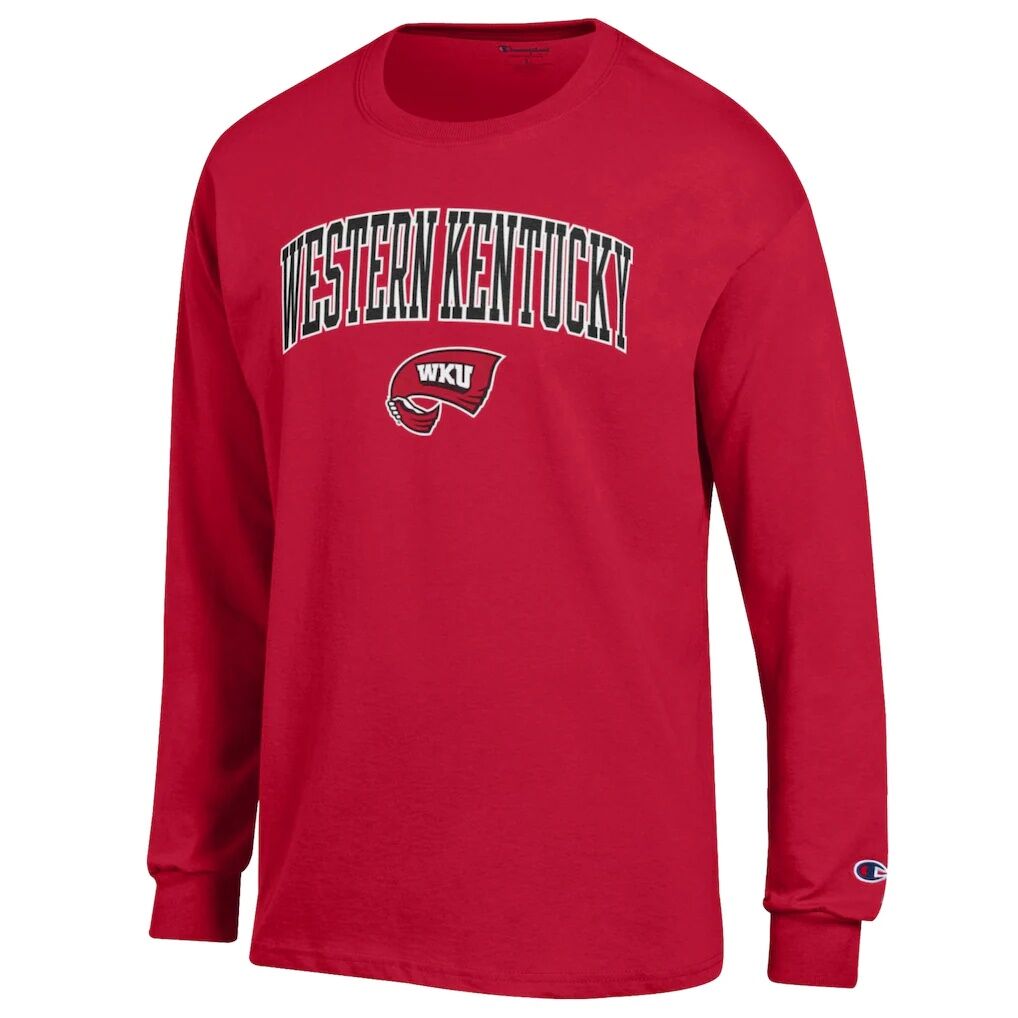 Western Kentucky Hilltoppers Champion  Campus Long-Sleeve T-Shirt - Scarlet