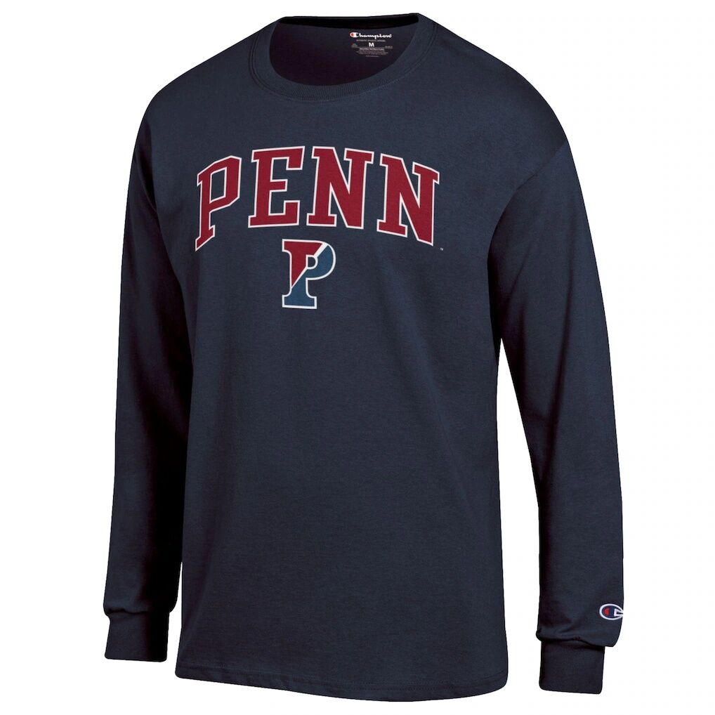 Pennsylvania Quakers Champion  Campus Long-Sleeve T-Shirt