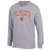 Phillips Exeter Academy Big Red Champion Campus Long-Sleeve T-Shirt - Gray - Side View