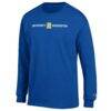 Rochester Yellow Jackets Champion Campus Long-Sleeve T-Shirt - Royal - Side View