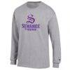 Sewanee Tigers Champion Campus Long-Sleeve T-Shirt - Gray - Side View