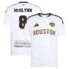 Jack McGlynn Houston Dynamo FC adidas 2026 Archive Replica Jersey - White - Front View