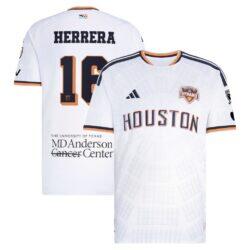 Héctor Herrera Houston Dynamo FC adidas 2026 Archive On-Field Authentic Jersey - White - Front View