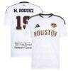 Mateusz Bogusz Houston Dynamo FC adidas 2026 Archive Replica Jersey - White - Front View