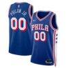 Labaron Philon Jr. Philadelphia 76ers Nike Youth Swingman Jersey - Royal - - Front View