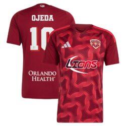 Martín Ojeda Orlando City SC adidas 2026 Archive Replica Jersey - Red - Front View