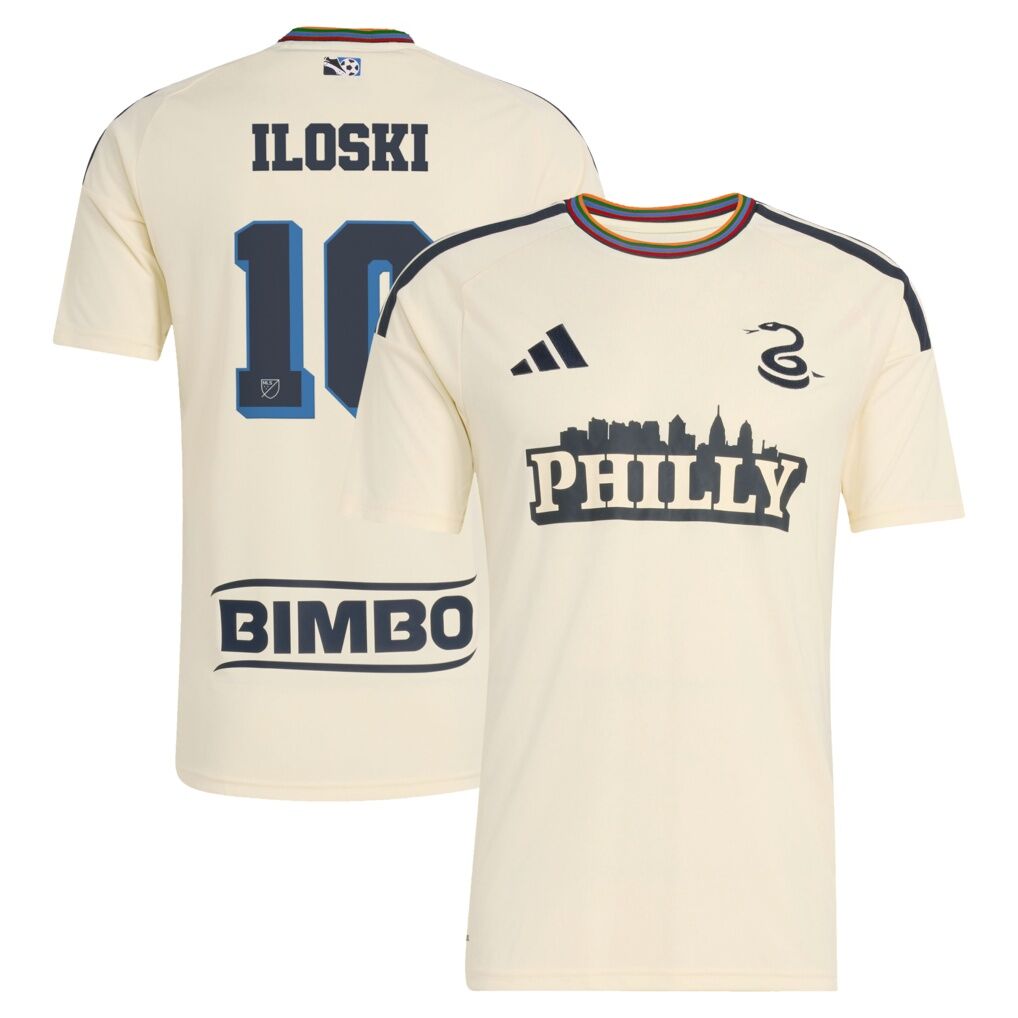 Milan Iloski Philadelphia Union adidas 2026 Archive Replica Jersey - Tan