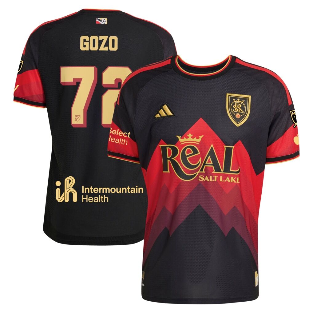 Zavier Gozo Real Salt Lake adidas 2026 Archive On-Field Authentic Jersey