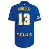 Thomas Müller Vancouver Whitecaps FC adidas 2026 Archive On-Field Authentic Jersey - - Detail View