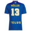 Thomas Müller Vancouver Whitecaps FC adidas 2026 Archive Replica Jersey - - Detail View