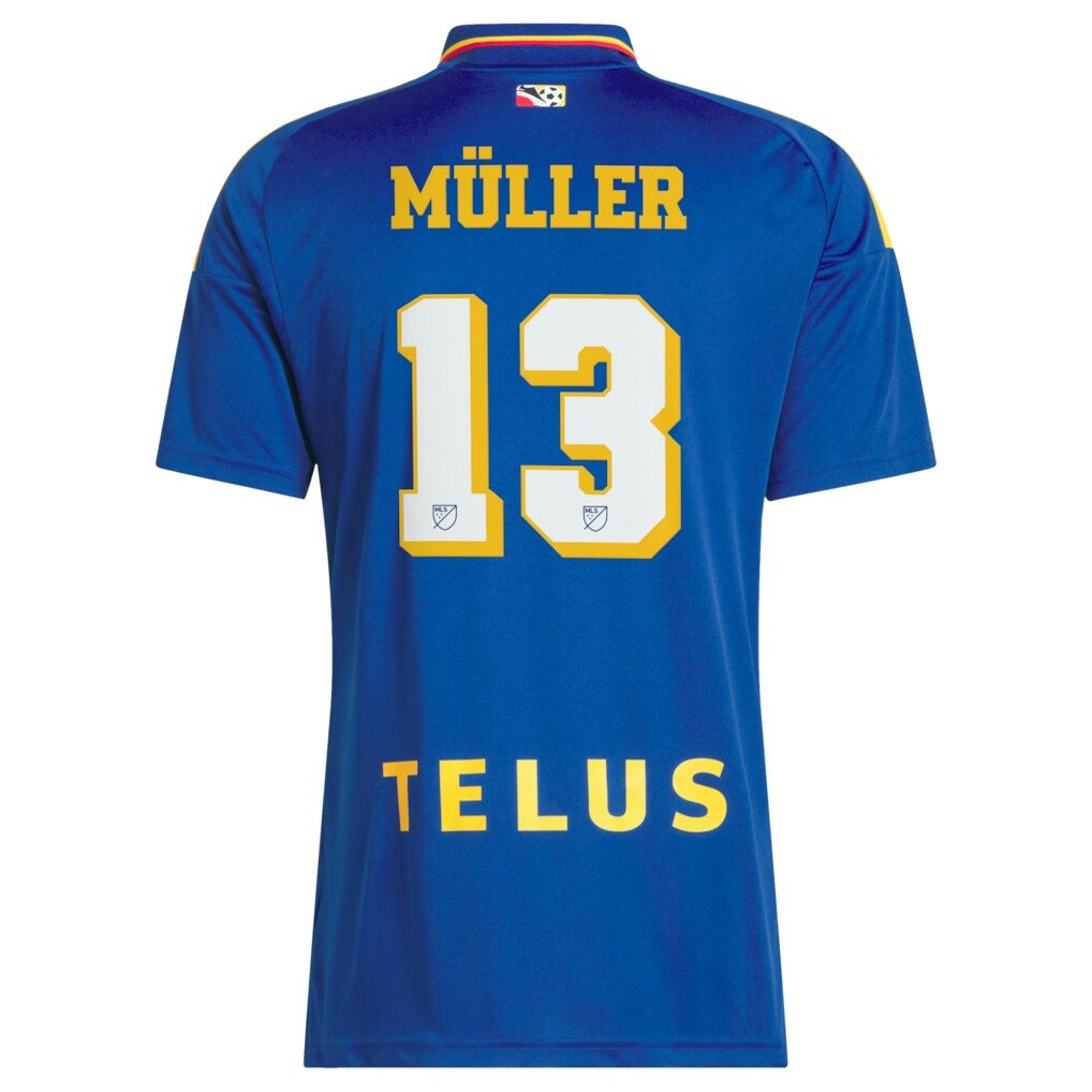 Thomas Müller Vancouver Whitecaps FC adidas 2026 Archive Replica Jersey - Royal