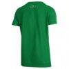 Notre Dame Fighting Irish Under Armour Youth Irish Wear Green Performance T-Shirt - - Detail View