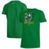 Notre Dame Fighting Irish Under Armour Youth Irish Wear Green Performance T-Shirt - - Front View