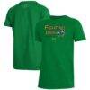 Notre Dame Fighting Irish Under Armour Youth Irish Wear Green Performance T-Shirt - - Front View