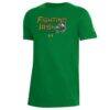 Notre Dame Fighting Irish Under Armour Youth Irish Wear Green Performance T-Shirt - - Side View