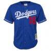 Hideo Nomo Los Angeles Dodgers Mitchell & Ness Youth Cooperstown Collection Mesh Batting Practice Jersey - - Side View