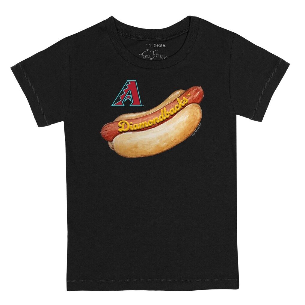 Arizona Diamondbacks Tiny Turnip Toddler Hot Dog T-Shirt