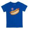 Chicago Cubs Tiny Turnip Toddler Hot Dog T-Shirt - - Front View