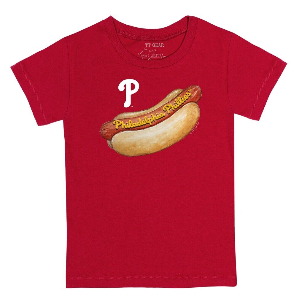 Philadelphia Phillies Tiny Turnip Youth Hot Dog T-Shirt