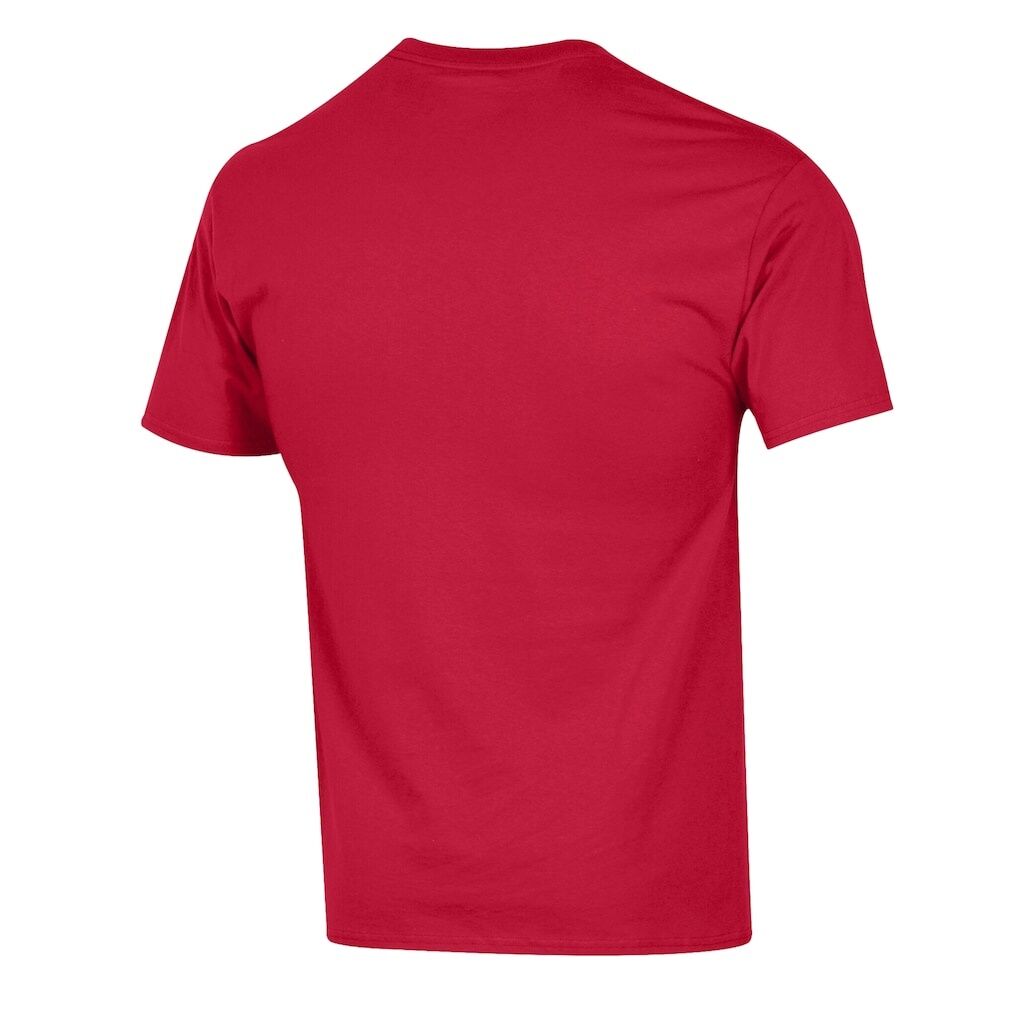 Rutgers Newark Scarlet Raiders Champion Unisex  Mom Logo T-Shirt - Scarlet