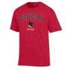 Rutgers Newark Scarlet Raiders Champion Unisex Mom Logo T-Shirt - Scarlet - Side View
